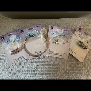Brand new trinket brackets with 12 new charms
